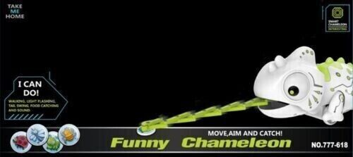 Remote Control Chameleon with Sound Effect Intelligent Machine Pet Creative Toy