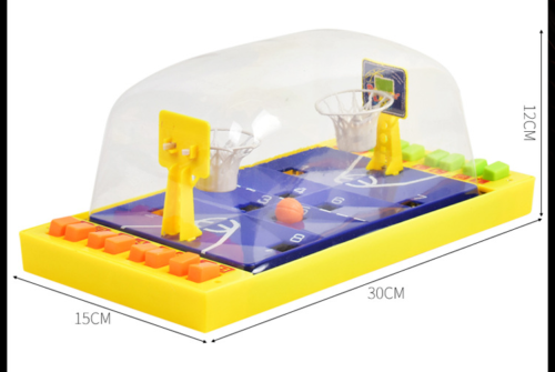 2 People Versus Button Ejection Basketball Game Parent Child Interactive Toys