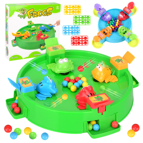 Family Board Game Children Educational Toy Gourmet Hungry Frogs Funny Kids Game
