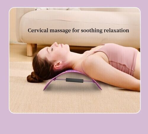 Lumbar Spine Relax Device Lumbar Back Support Stretching Board Top Waist Massage
