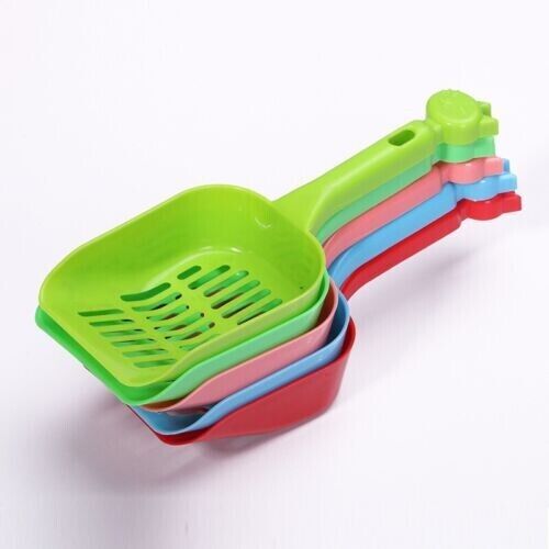 Pet Cat Poop Picker Cleaning Supplies Economical Large Grid Cat Litter Shovel
