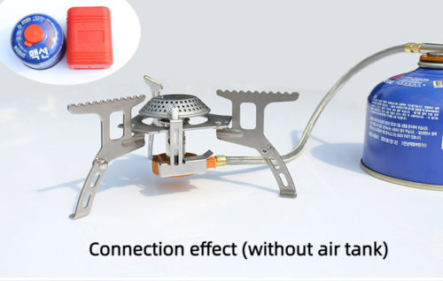 Outdoor Split Type Stove Head Portable Gas Range Camping Stainless Steel Stove