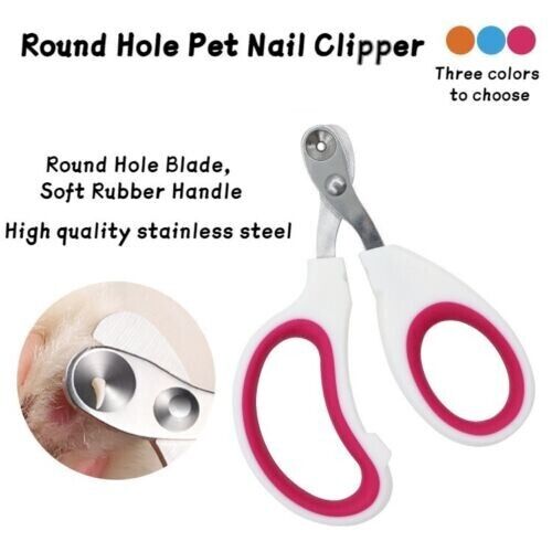 Pet Nail Clipper Trimmer Claw Grooming Cat Dog Clippers Toe Scissors Steel Tool