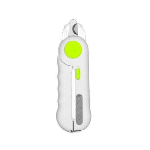 Cat Dog Nail Sharpener Nail Clippers Pet Grooming Cleaning Supplies LED Lights