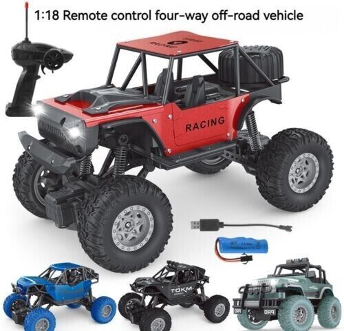 Charge High Speed Racing Alloy Remote Control Buggy Electric Light Car Toy
