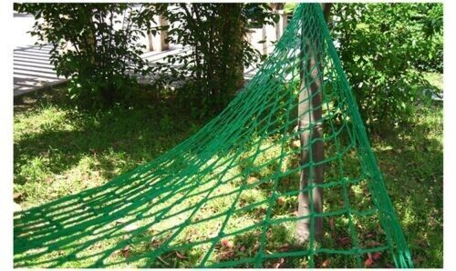 Outdoor Travel Hiking Swing Hammock Portable Aerial Nylon Rope Leisure Mesh