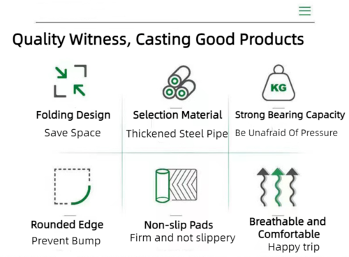 New Outdoor Camping Picnic Ultra-light Portable Trip Chair Folding Chair