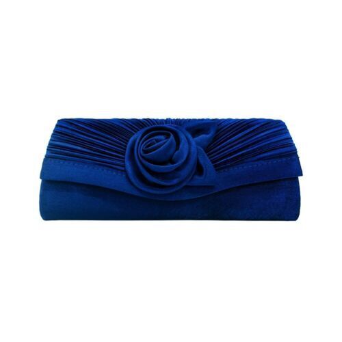 Fashion Evening Clutch Bag Women Pleated Bridal Banquet Wedding Party Handbag