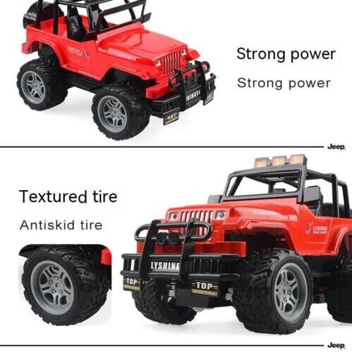 4WD Remote Control Buggy High Speed Racing Electric Light 1:18 Toy Car Alloy