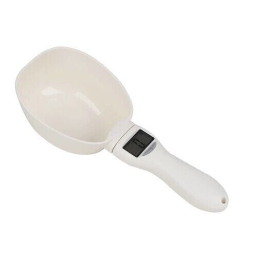 Pet Electronic Weighing Measuring Bowl Pet Dog Food Cat Food Measuring Spoon