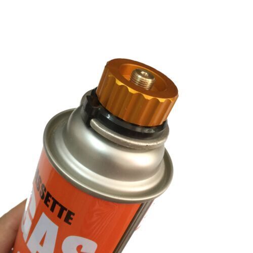 Outdoor Round Stove Head Long Gas Tank Switch Head With Self-Closing Function