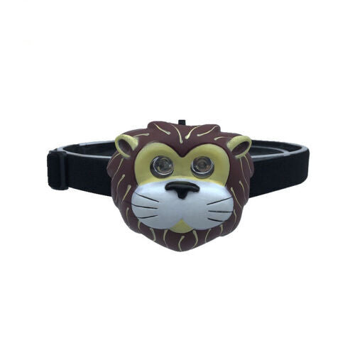 Cartoon Animal Headlamp LED Children's Headlamp SOS Flashlight Children's Gift
